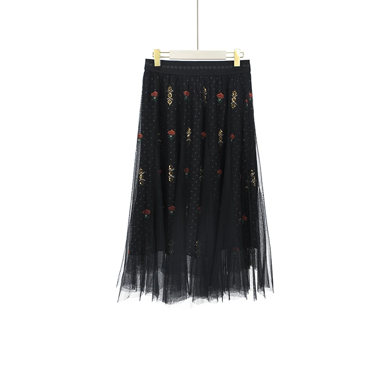 春夏新款时尚休闲百搭半裙 绮1066B