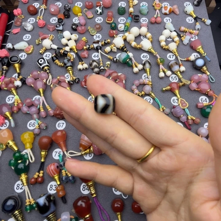 玛瑙/玉髓未镶嵌三通