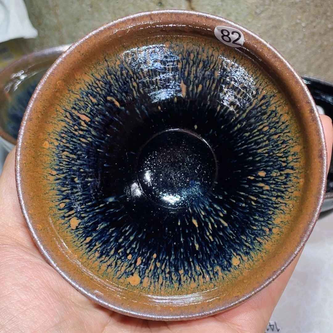 茶盏龙窑柴烧建盏82