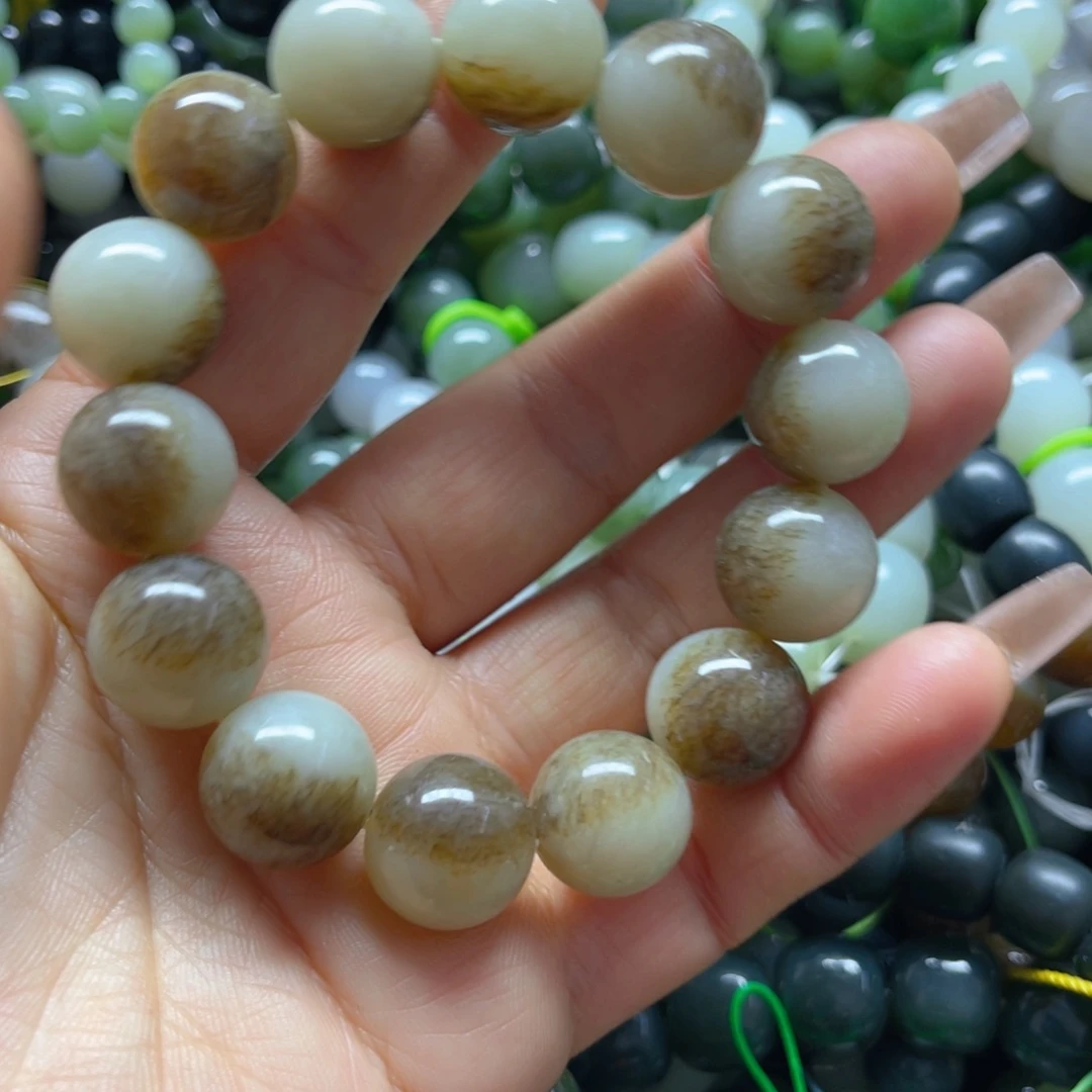 和田玉手链未镶嵌