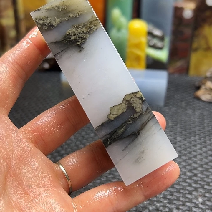 了***墨青田石印章石印章石