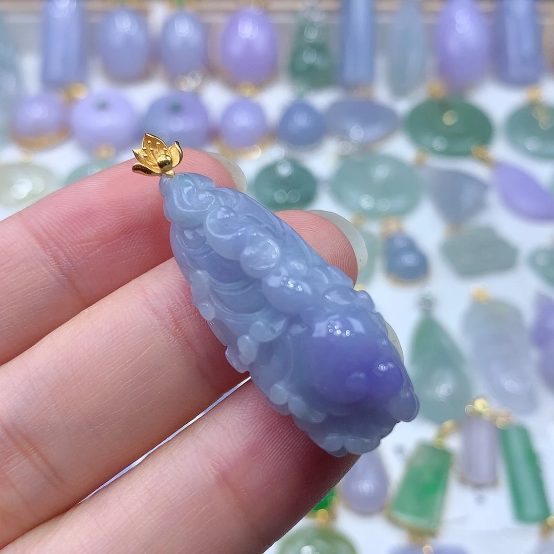 颈饰未镶嵌翡翠翡翠