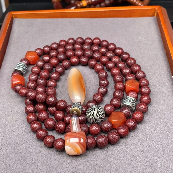 猴头核桃吊坠随*猴头