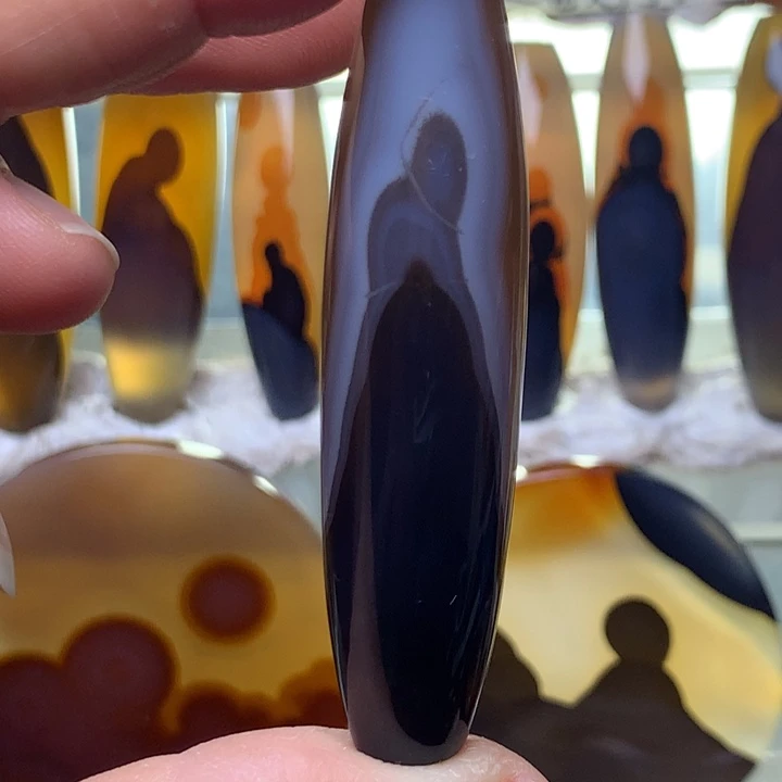 玛瑙/玉髓颈饰未镶嵌19