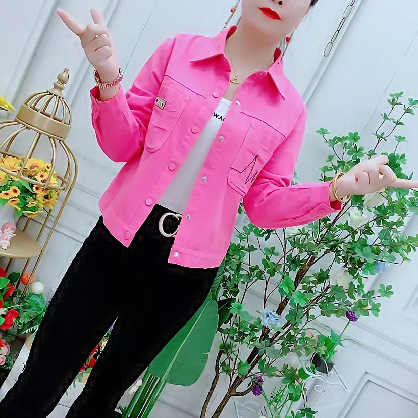 厚款时尚衬衫外套女装2025秋季新款小个子修身百搭显瘦短款上衣潮