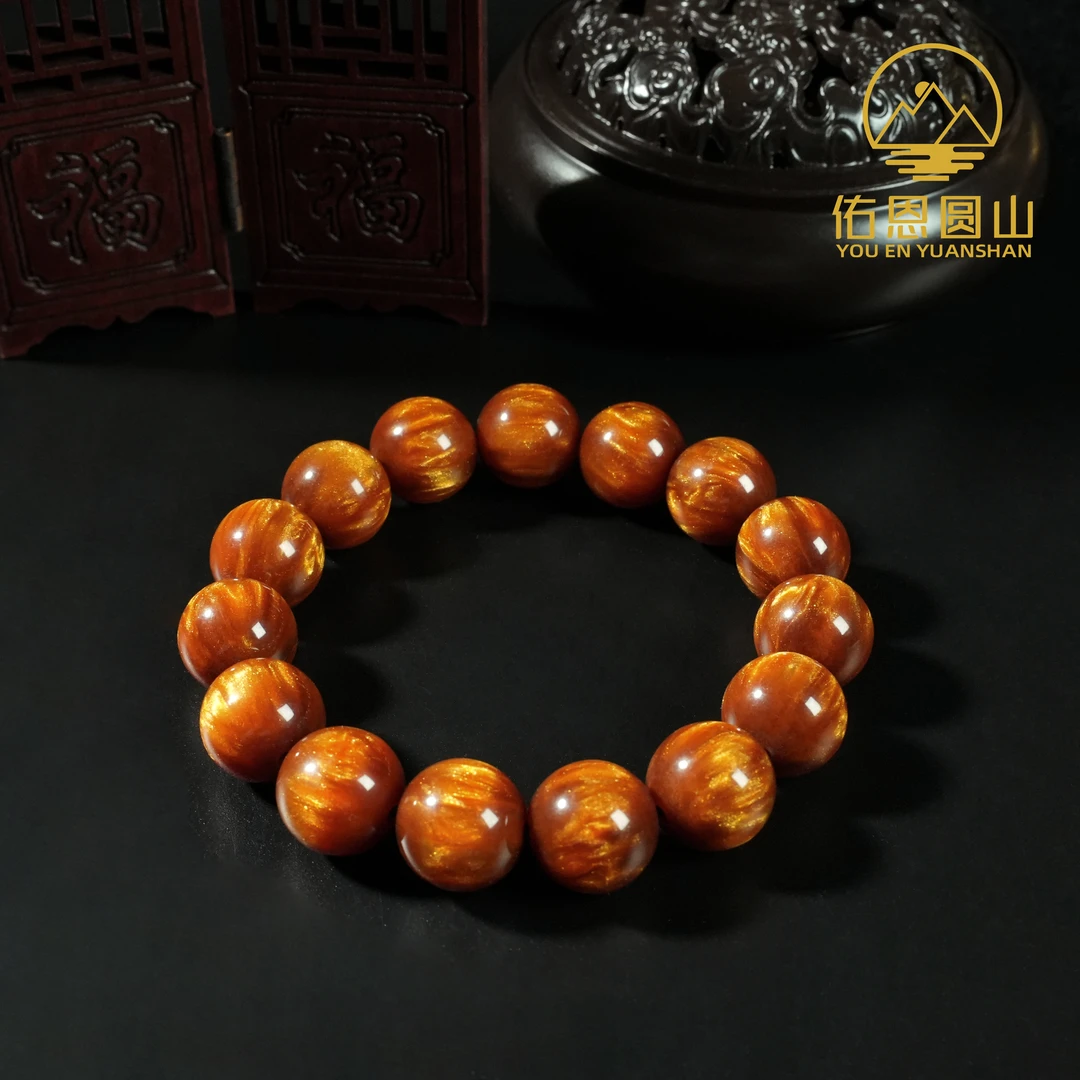 圆山精品佑恩精选高等海硫手串佛珠