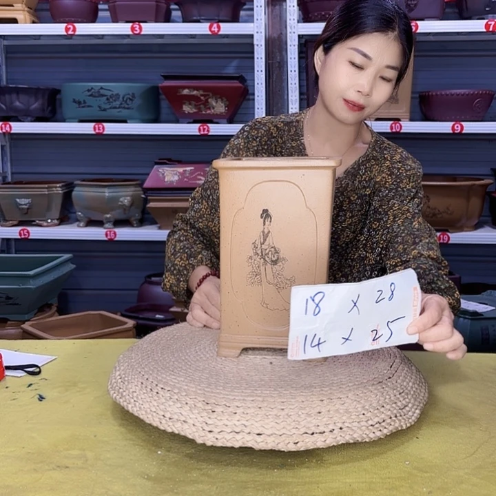 紫砂花盆宜兴紫砂厂