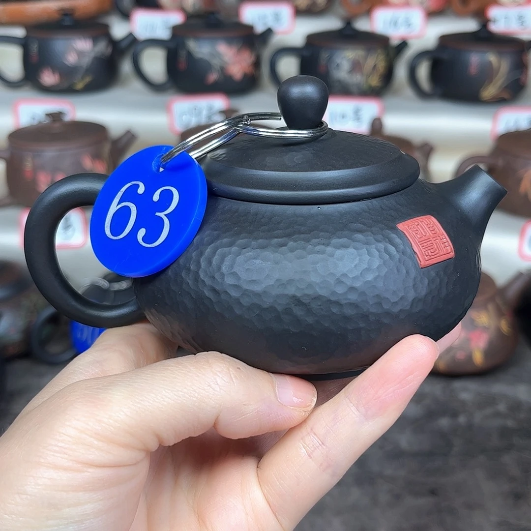 180毫升微微瑕纯手工锤纹潘壶