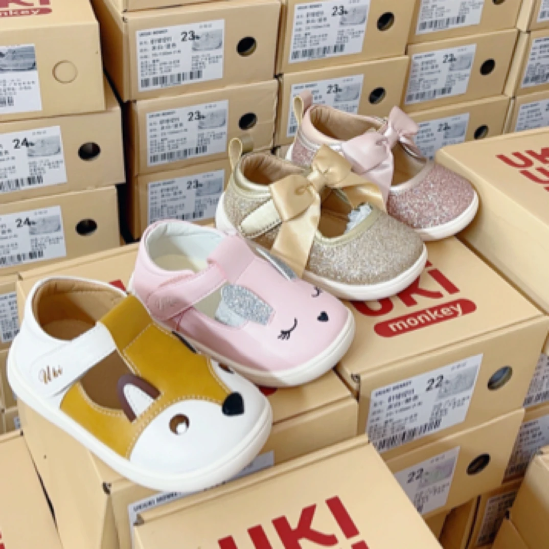 U家学步凉鞋稳固防滑镂空婴幼儿舒适功能公主百搭童鞋