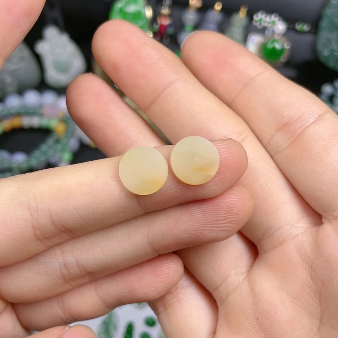 【闪购商品】颈饰未镶嵌翡翠圆无事牌