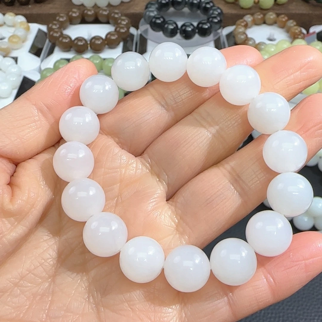 和田玉手串未镶嵌