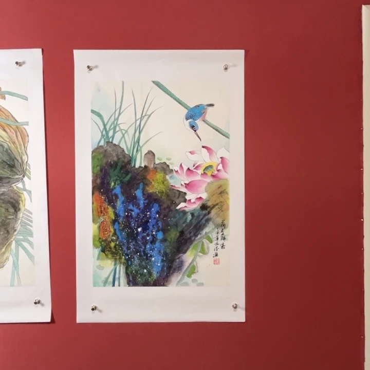 国画精品手绘作品