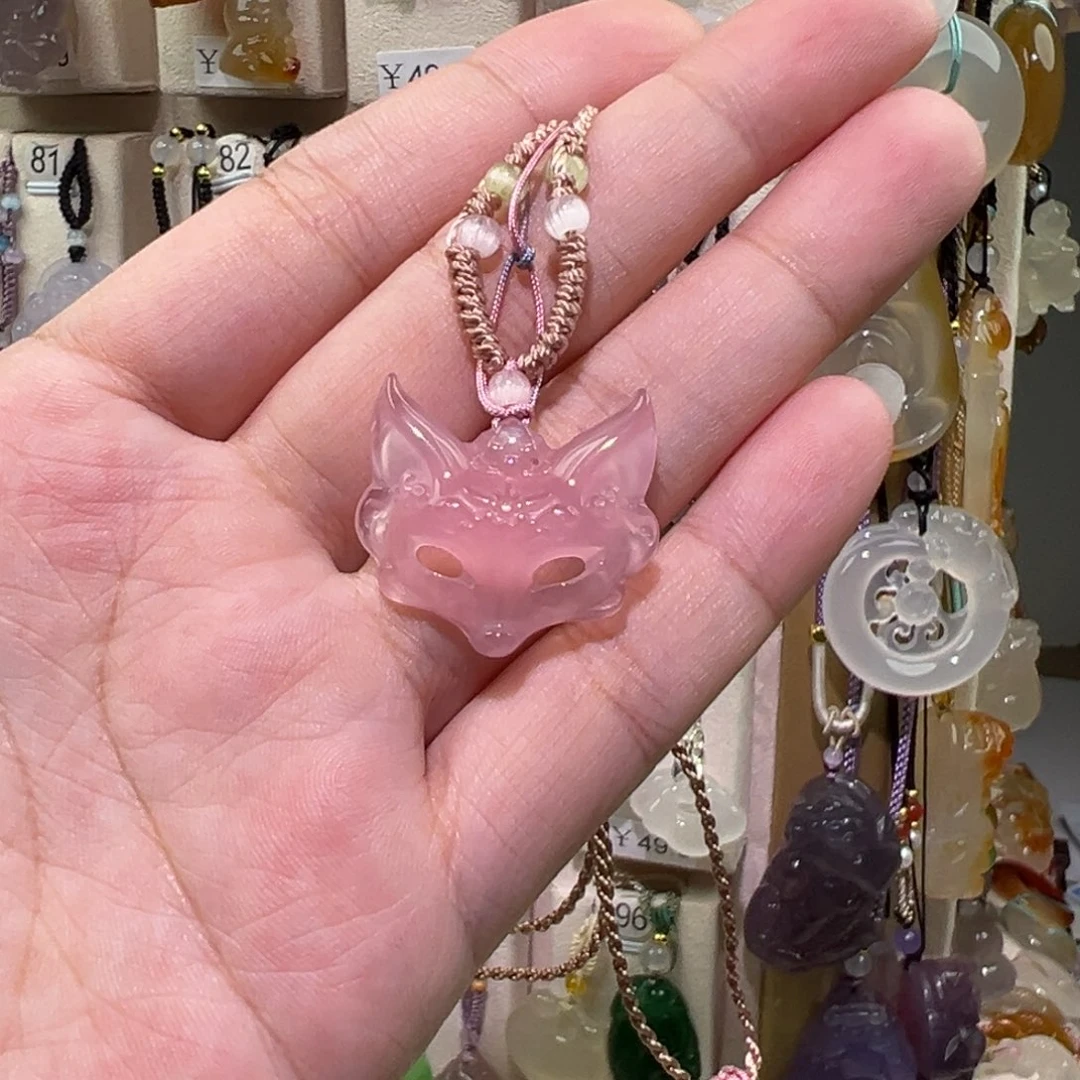 小***儿玛瑙/玉髓未镶嵌颈饰