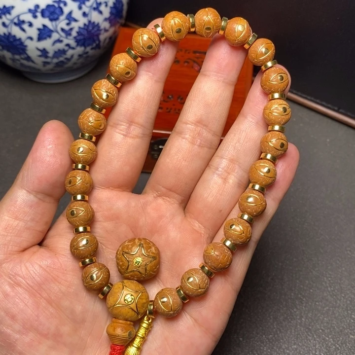 凤眼菩提手串尼泊尔