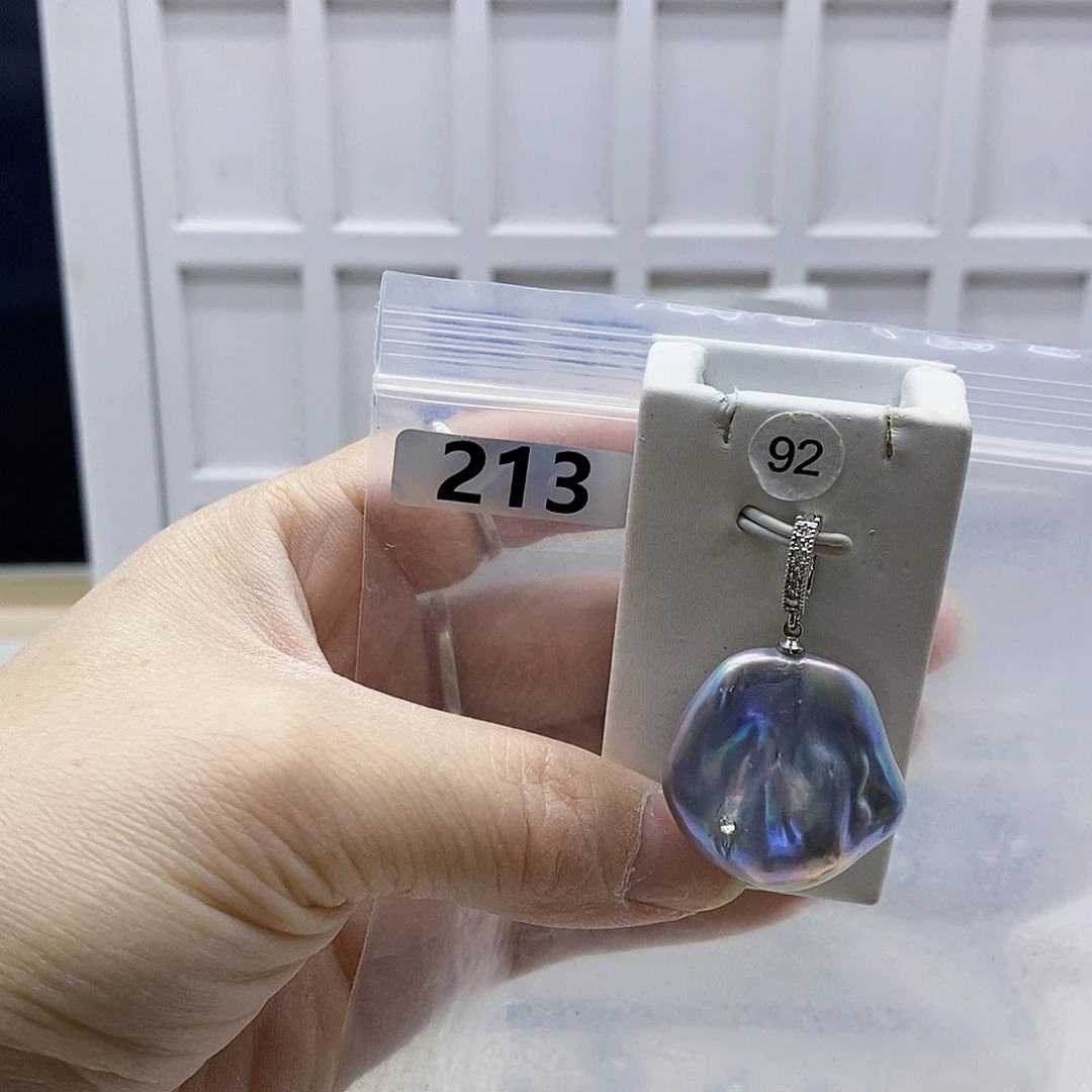 颈饰合金淡水珍珠