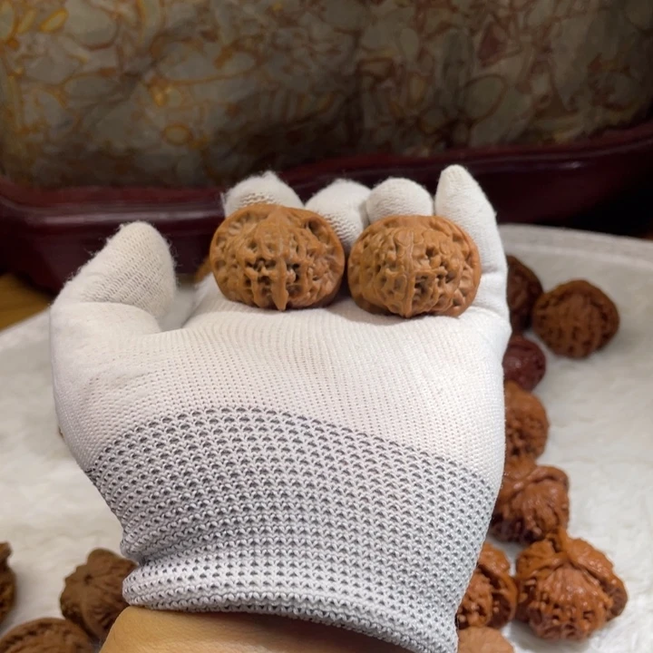 文玩核桃把件14二爷帽子