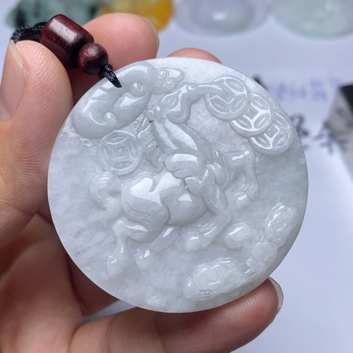 颈饰未镶嵌翡翠翡翠