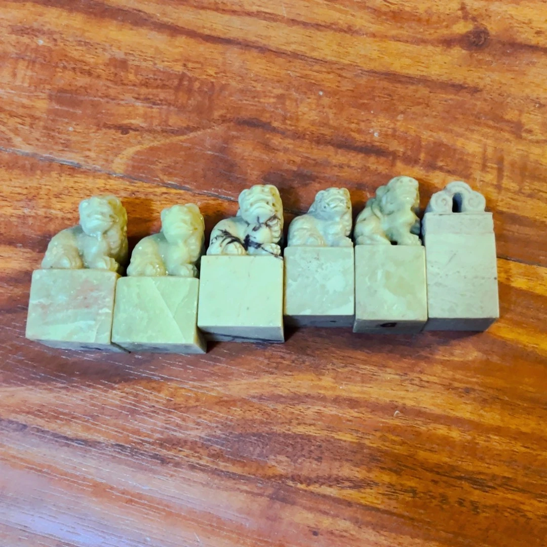 清***居青田石捡漏瑕疵品