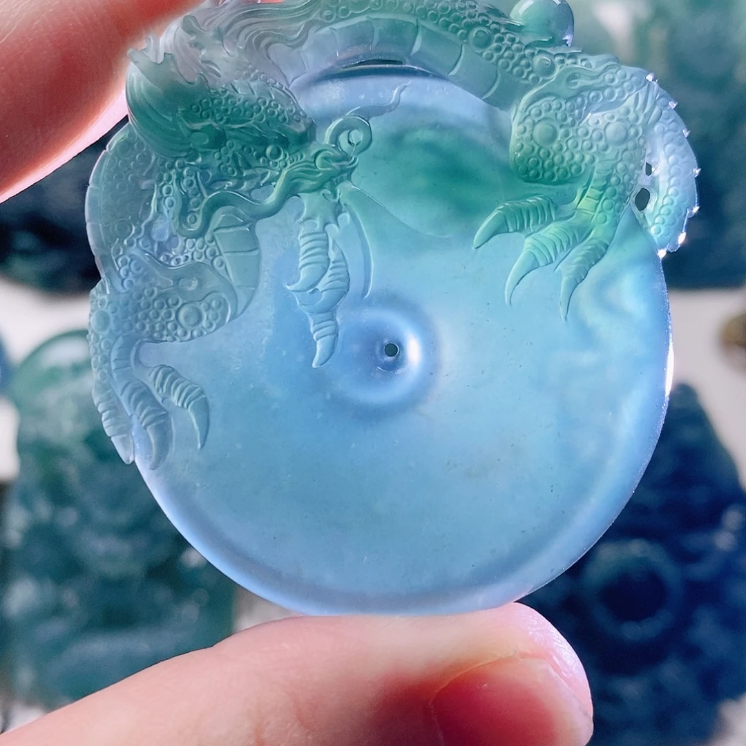 颈饰未镶嵌翡翠纯天然a货翡翠
