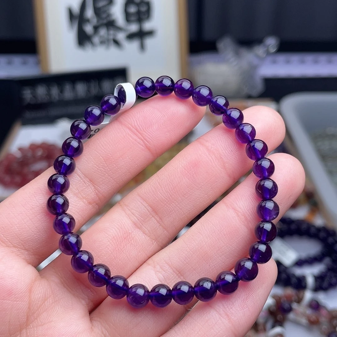 水晶未镶嵌手串天然