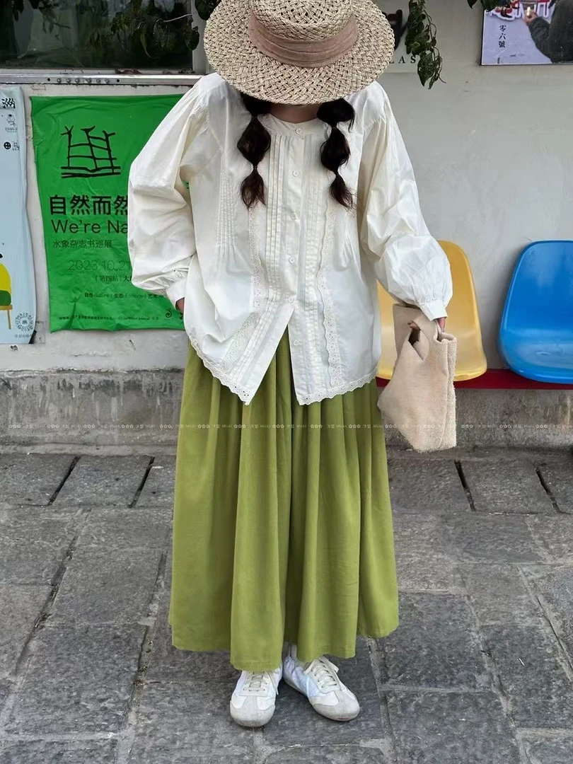 叨叨推荐款 MX#8225#蕾丝花边衬衣（春季新款）FL