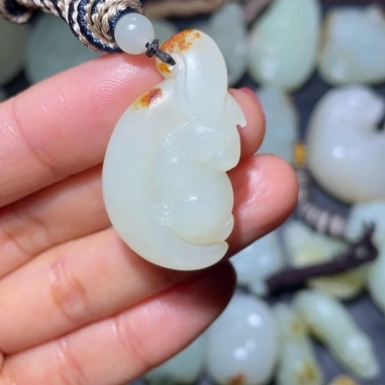 和田玉挂件未镶嵌