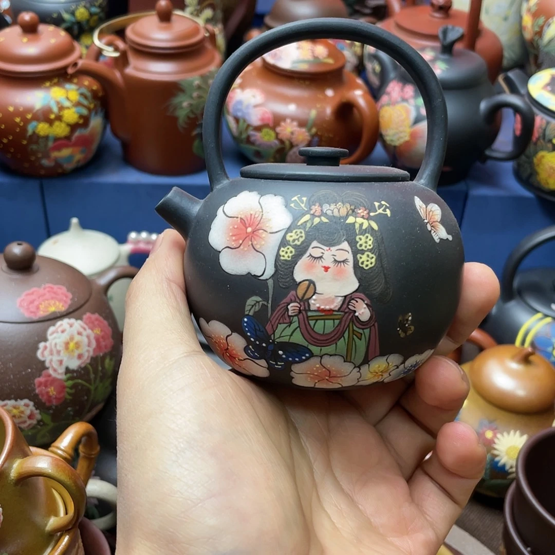 陈***瑜红泥茶杯紫砂茶壶200cc