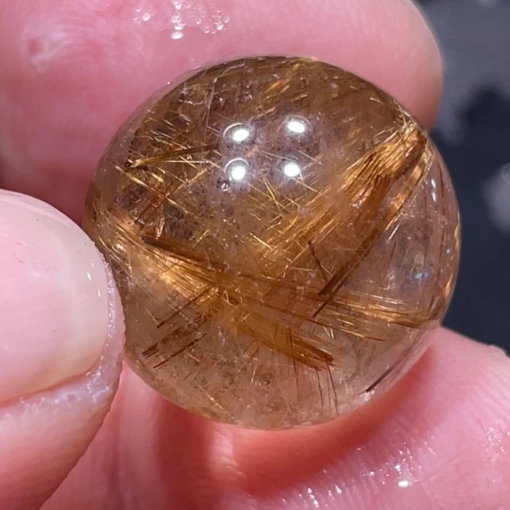 七****未镶嵌颈饰发晶钛晶