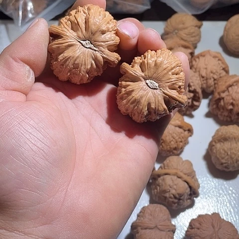 文玩核桃吊坠大眼睛