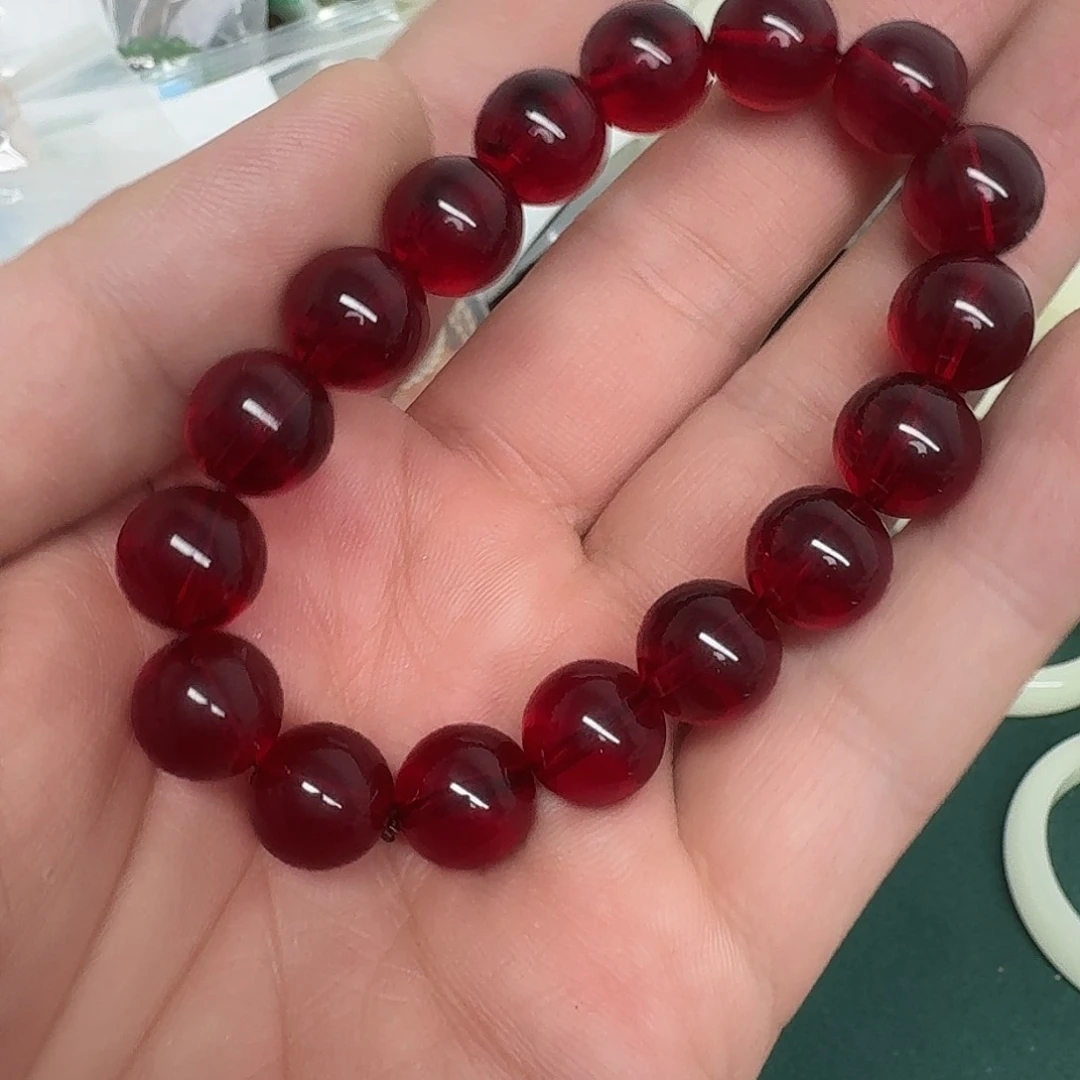 琥珀手链未镶嵌505号12mm手链