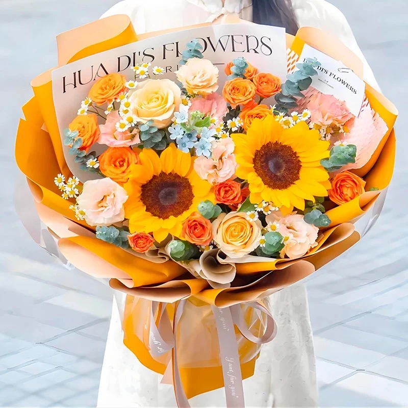 大学毕业花束高考中考鲜花订购配送同城送花上门直送花店附近团购