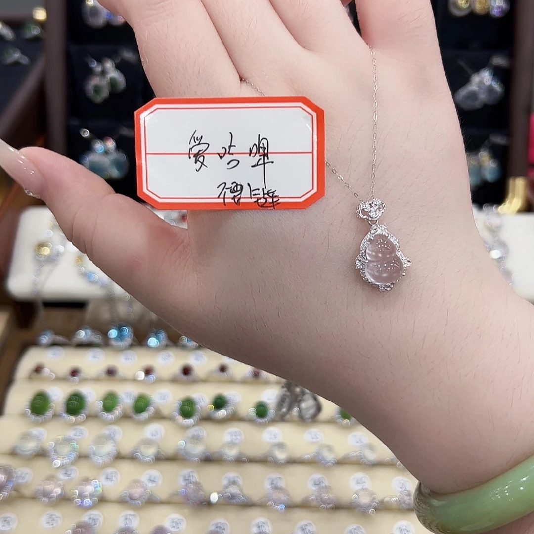 爱***鸭银S925镶嵌戒指水晶