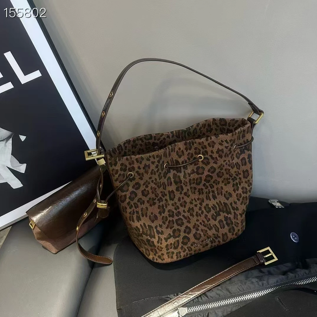 DINGFENG【ed108 D家四叶草珍珠】手工定制高端真皮时尚百搭女包.