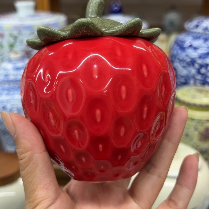 高端陶瓷茶叶罐密封罐