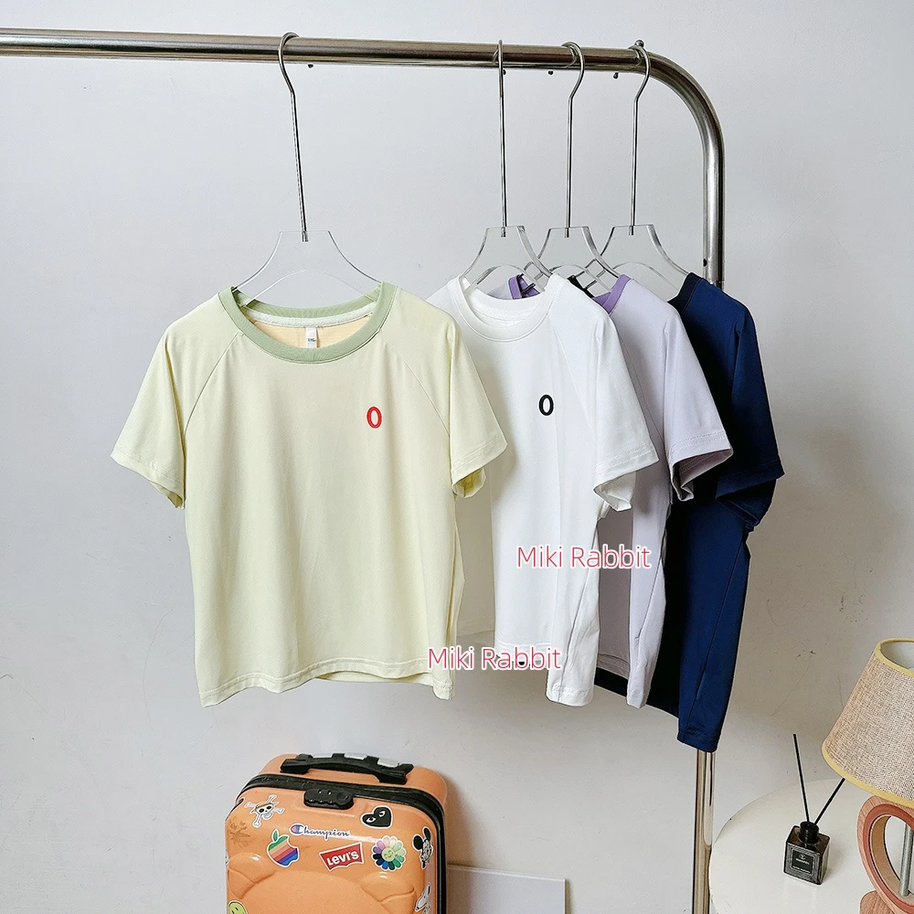 儿童透气网眼速干短袖T恤2025新款男童女童装洋气运动上衣打底衫