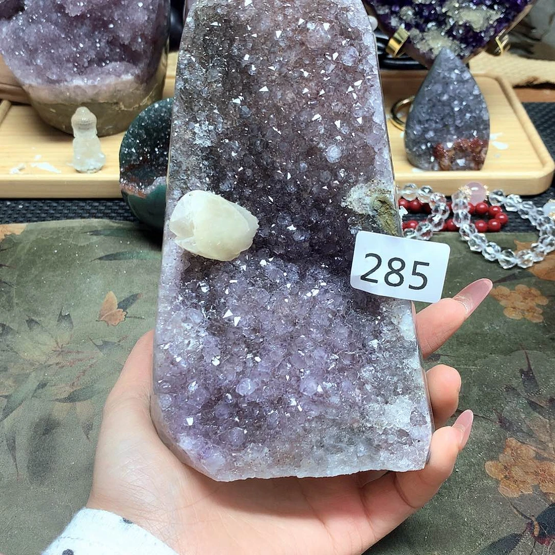 紫晶大型摆件（非配饰）未镶嵌