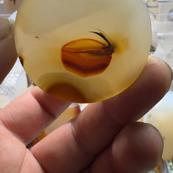 玛瑙/玉髓未镶嵌项链