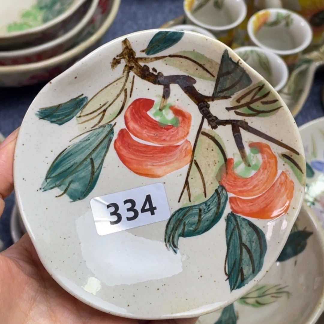 小碟景德镇高温陶瓷口径10.5