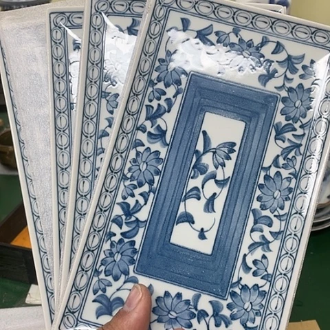 【闪购商品】碟哈*兔中古工艺品回流瓷器