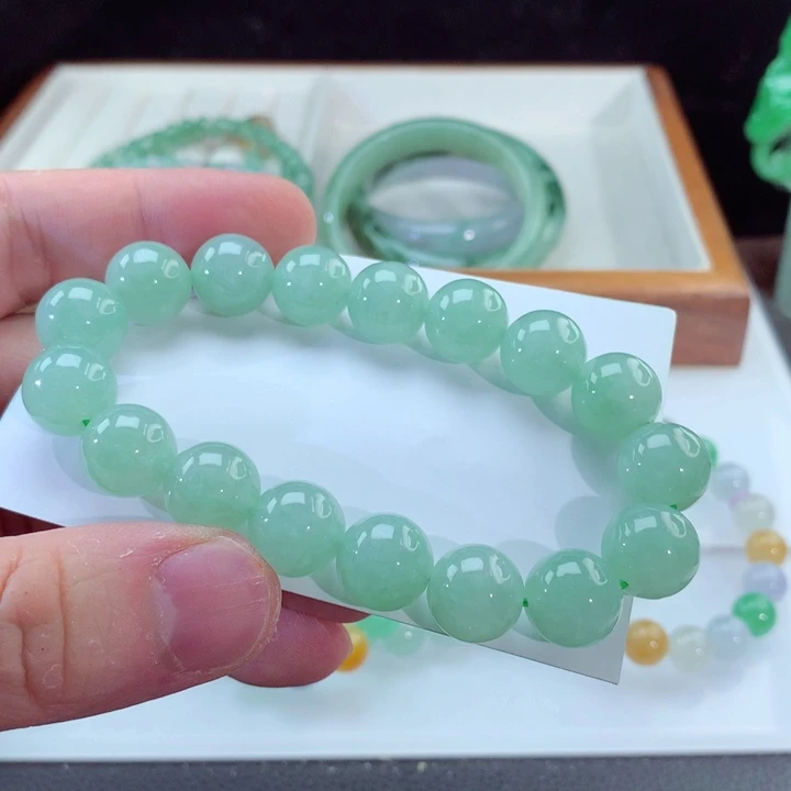 未镶嵌手链翡翠翡翠