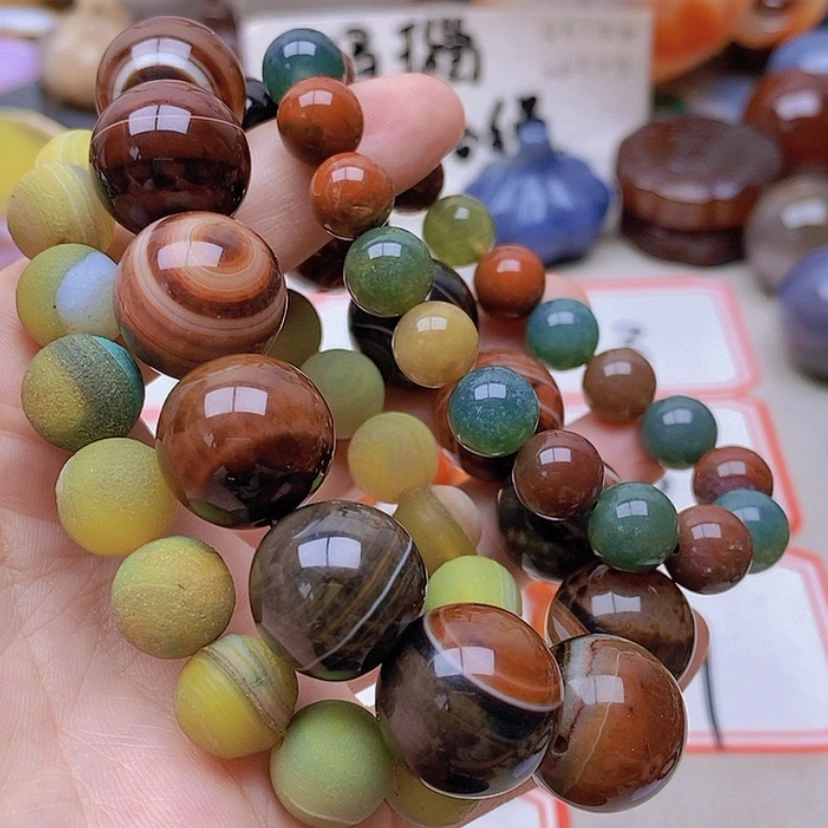 【闪购商品】未镶嵌玛瑙/玉髓珠宝半成品我**界