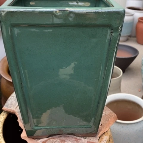 【闪购商品】紫砂花盆高24口17瑕疵