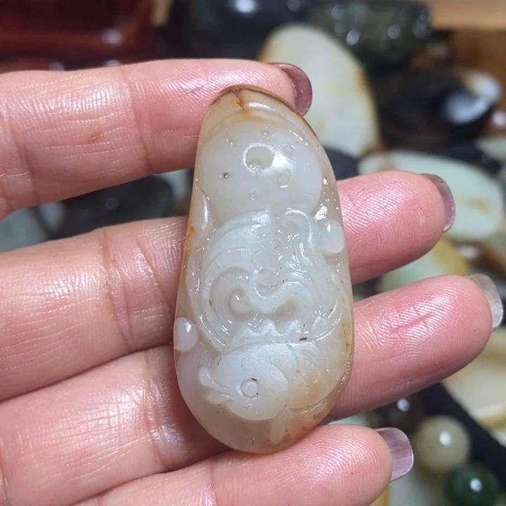 和田玉挂件未镶嵌