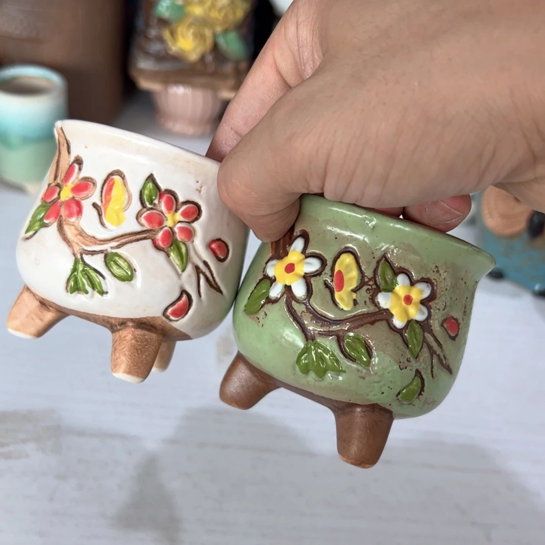 陶瓷多肉小花盆@@23