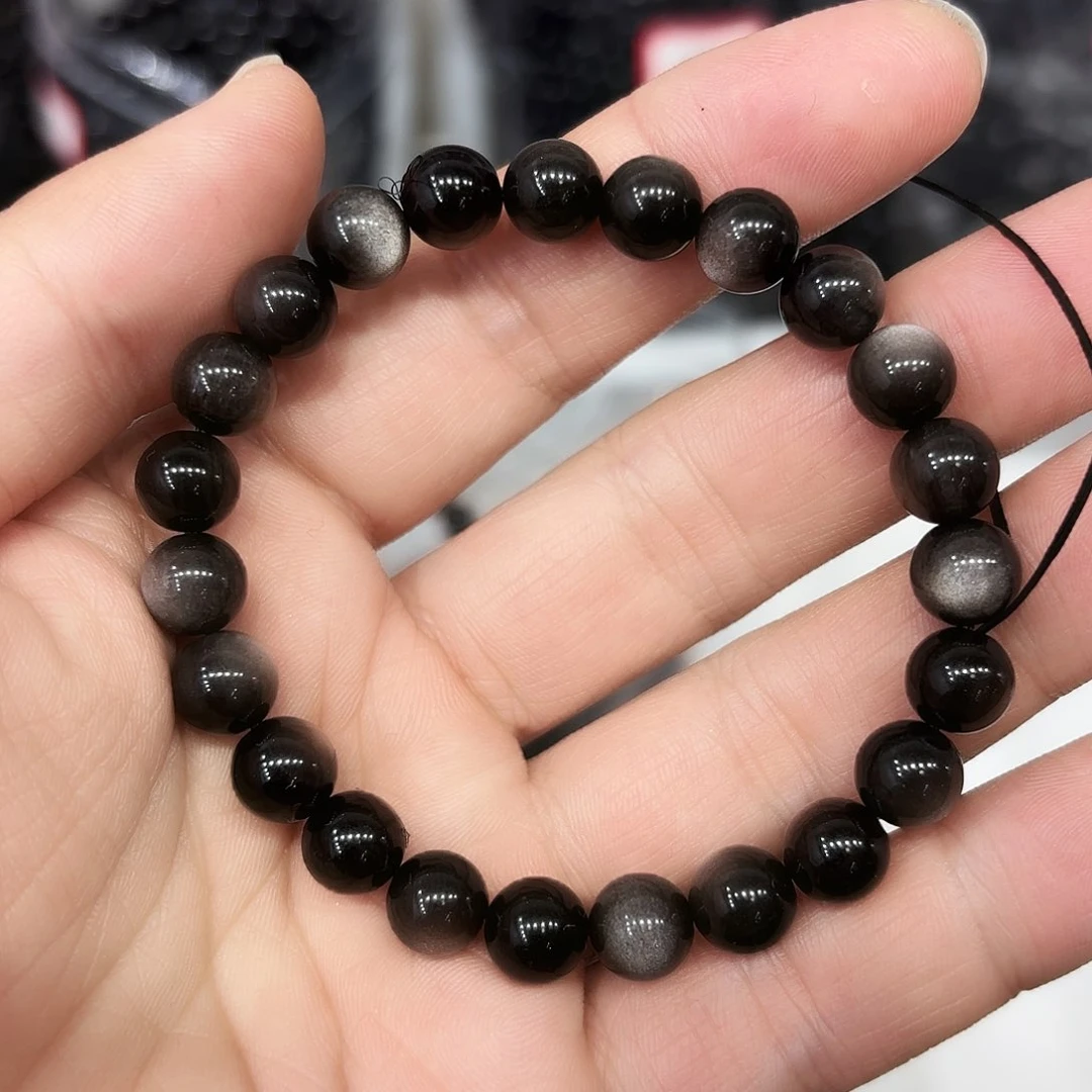 水晶手链未镶嵌银卡8