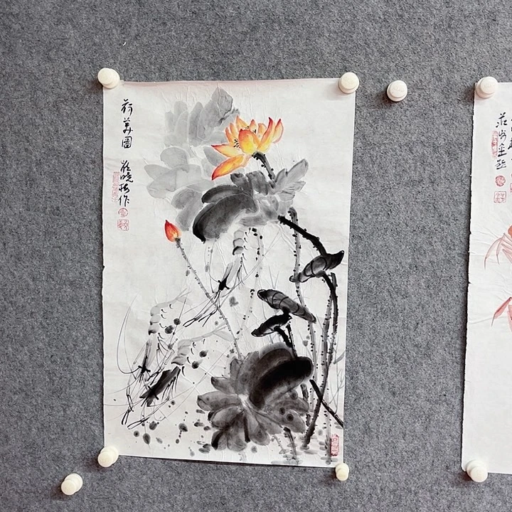 书法崔晓梅绘画作品