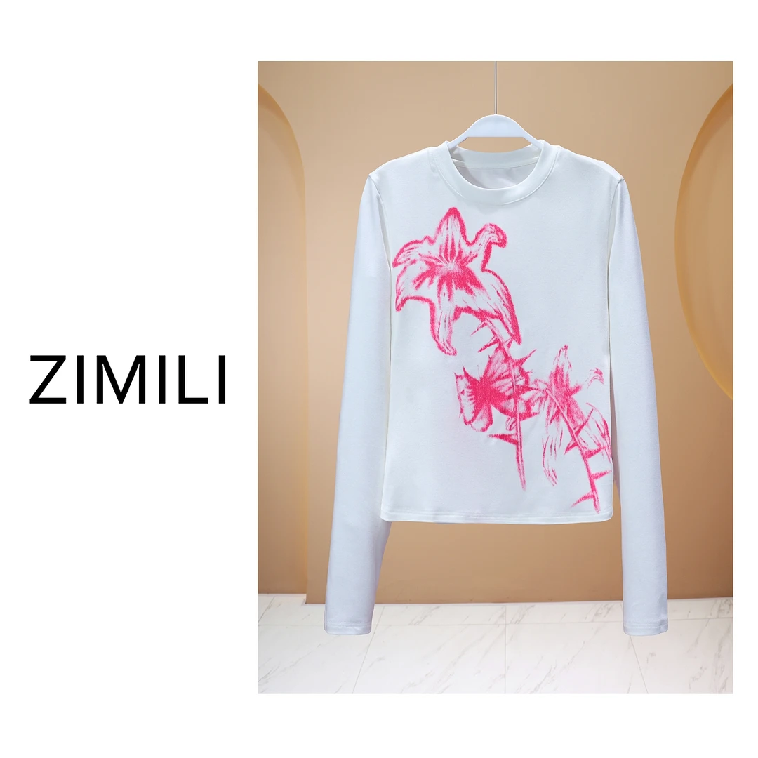 【LIANG哥女装】2025欧货莱赛尔天丝轻薄白色水印高弹爽肤衣6021