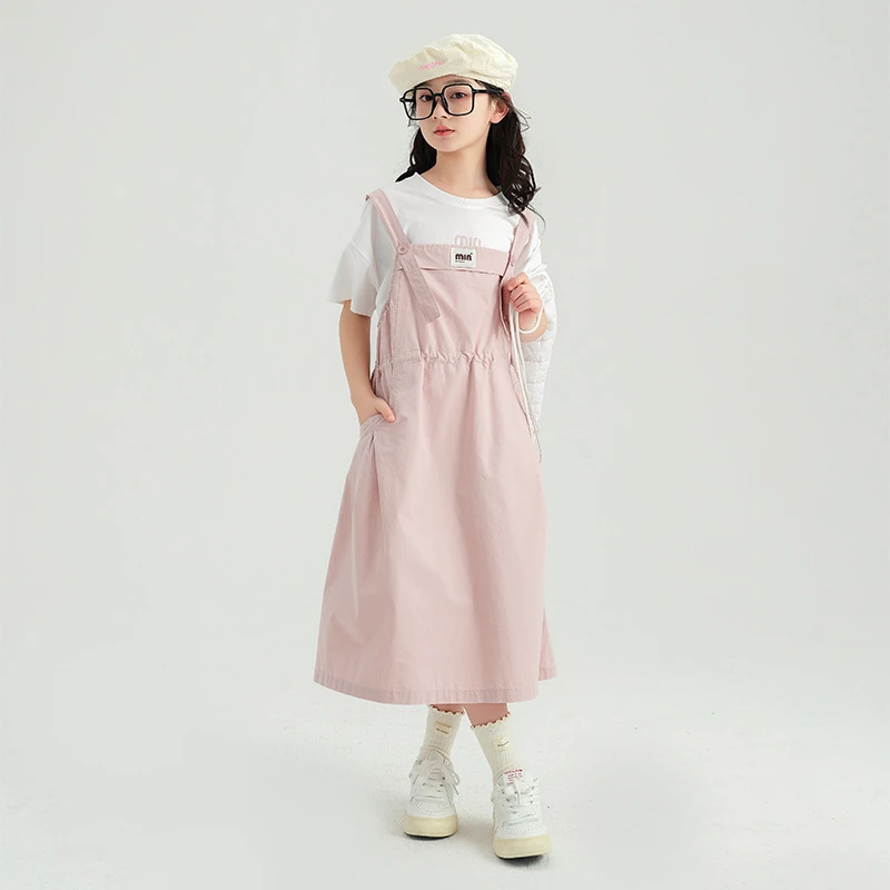 夏季童装洋气夏装韩版时尚网红女孩套装年夏季中大童女童甜