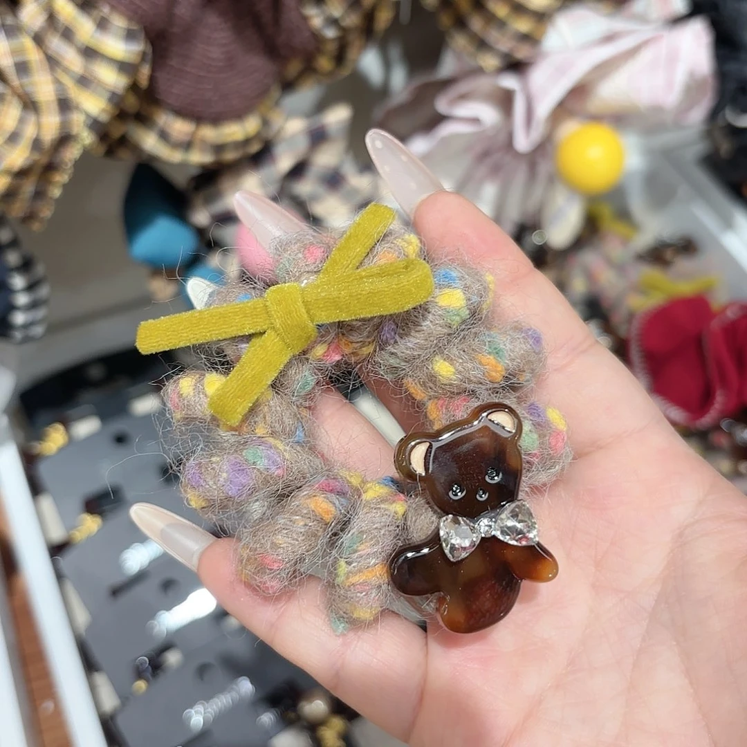 皮质铁合金发饰发夹