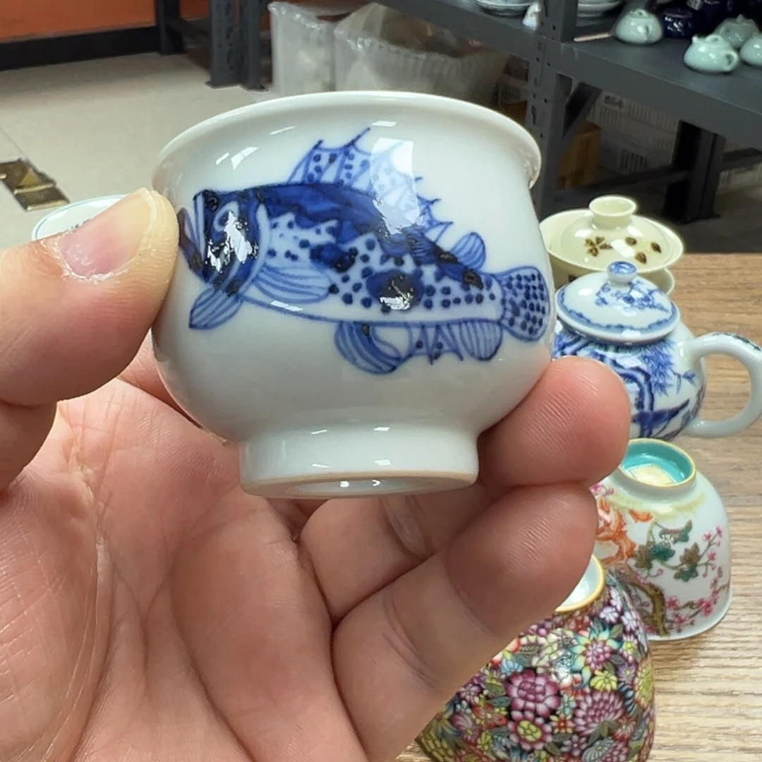 【闪购商品】景德镇陶瓷主人杯